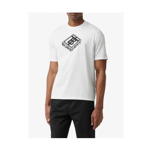 [버버리]Burberry 2019 Mm/Wm Logo Cotton Short Sleeved… - 1