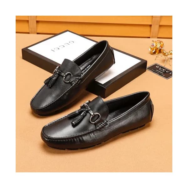 Gucci 2019 Mens Leather Loafer - 구찌 2019 남성용 레더 로퍼… - 1