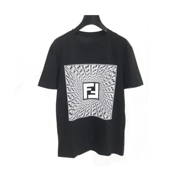 [펜디]Fendi 2020 Mens Logo Casual Short Sleeved Tshi… - 1