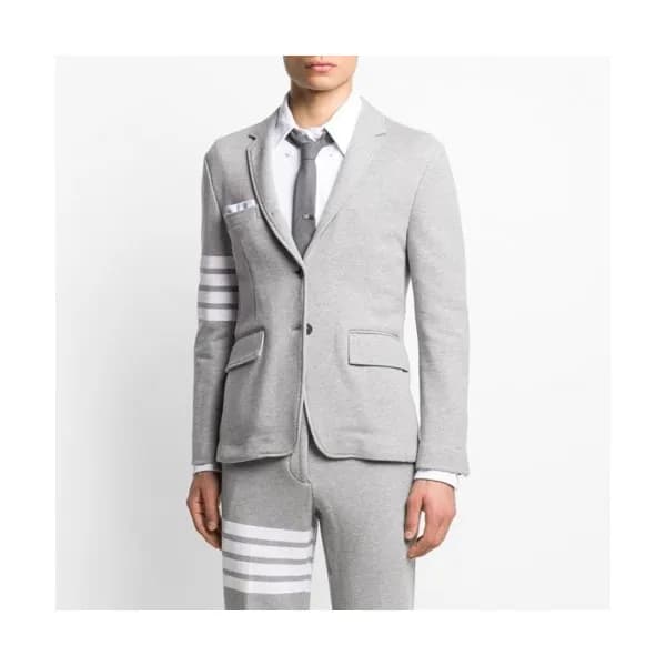 Thom Browne 2020 Mens Casual Cotton Suit Jackets -… - 1