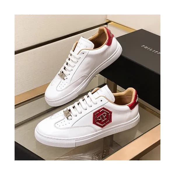 Philipp plein 2020 Mens Leather Sneakers - 필립플레인 … - 1