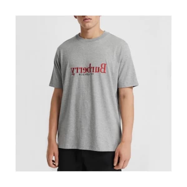 [버버리]Burberry 2020 Mens Logo Cotton Short Sleeved … - 1