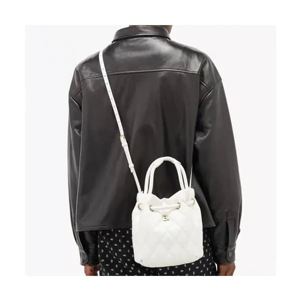 Balenciaga 2020 Leather Bucket Tote Shoulder Bag,2… - 1