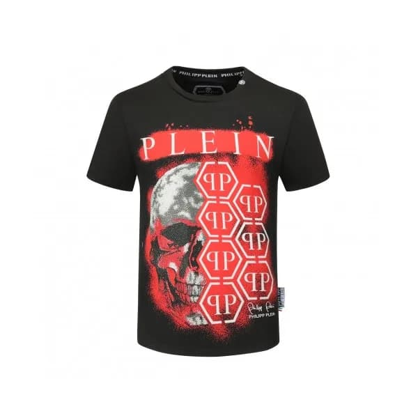 [필립플레인]Philipp-plein 2020 Mens Logo Cotton Short S… - 1