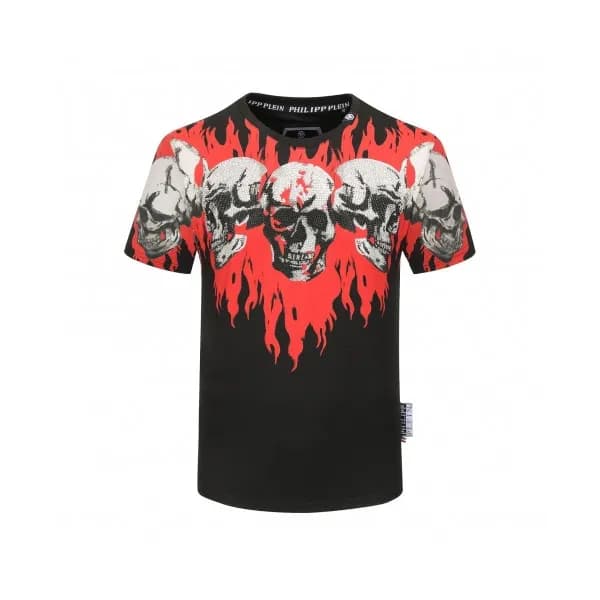 [필립플레인]Philipp-plein 2020 Mens Logo Cotton Short S… - 1