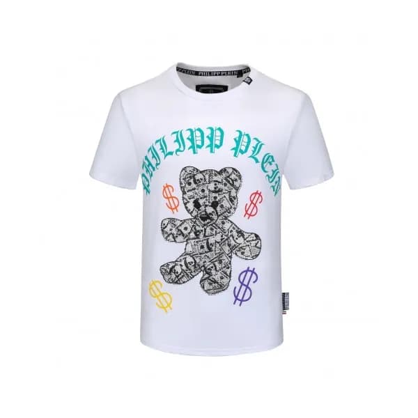[필립플레인]Philipp-plein 2020 Mens Logo Cotton Short S… - 1