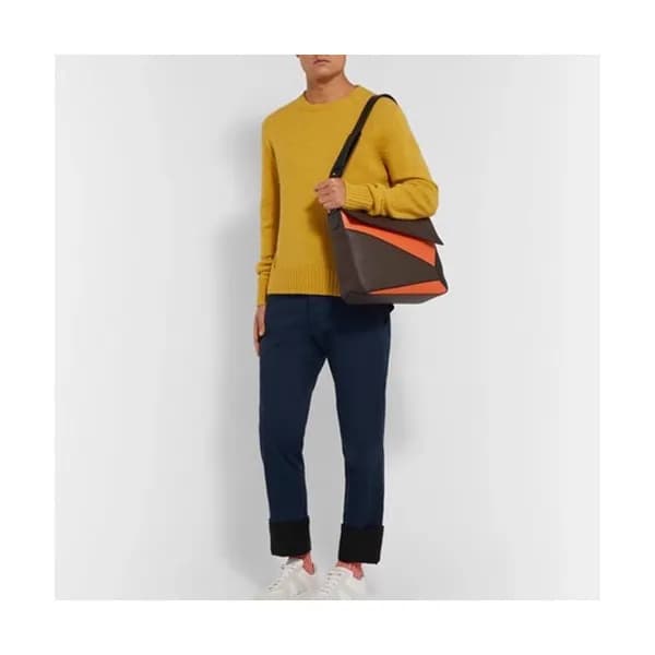Loewe 2020 Puzzle Messenger Shoulder Bag, 36.5CM -… - 1