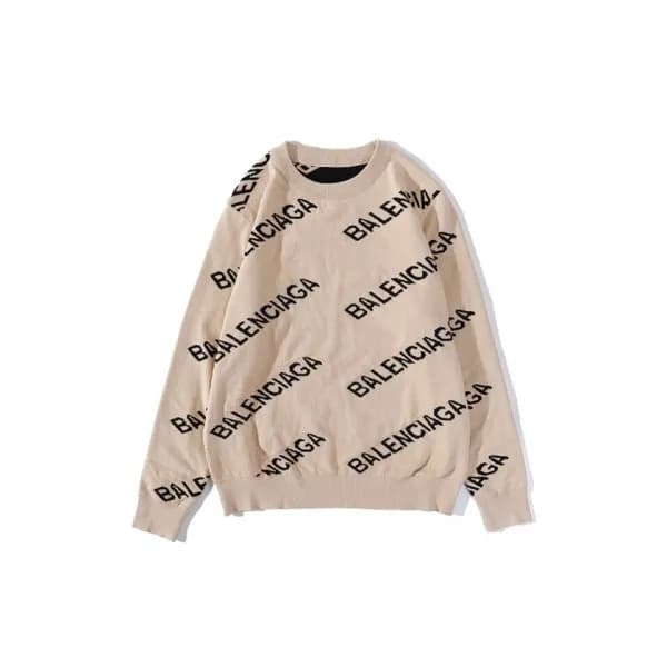 [발렌시아가]Balenciaga 2020 Mm/Wm Logo Crew-neck Sweate… - 1