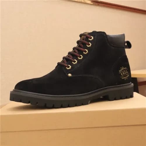 Ugg 2020 Men's Leather Wool Ankle Boots - 어그 2… - 1