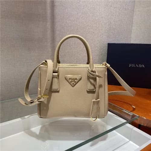 Prada 2020 Women's Leather Mini Tote Shoulder … - 1