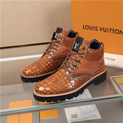 Louis Vuitton 2020 Men's Leather Shoes - 루이비통 … - 1