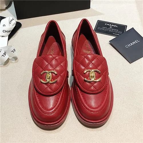 Chanel 2021 Women's Leather Loafer - 샤넬 2021 여… - 1