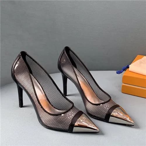 Louis Viutton 2021 Women's Leather High Heel -…