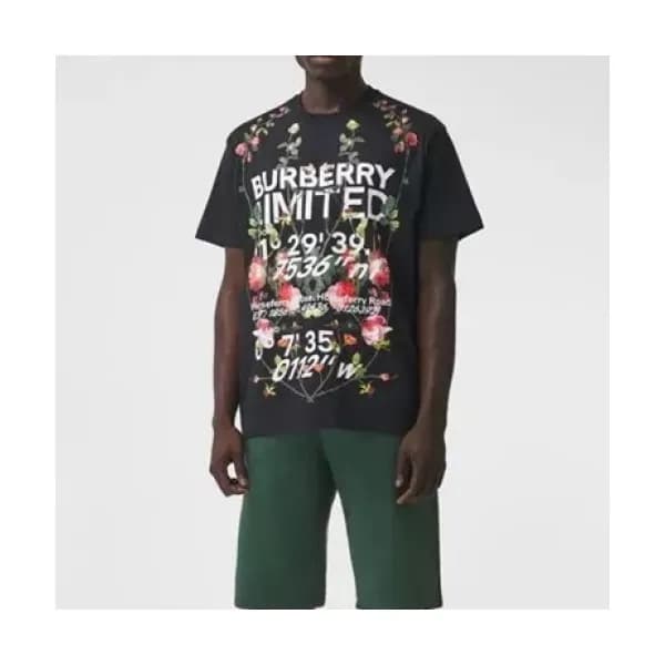 [버버리]Burberry 2021 Mm/Wm Logo Cotton Short Sleeved… - 1