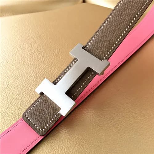 [매장판]Hermes 2021 Women's Leather Belt,2.5cm - … - 1