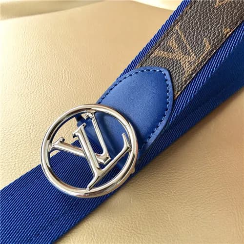 Louis Vuitton 2021 Men's Leather Belt,3.8cm - … - 1