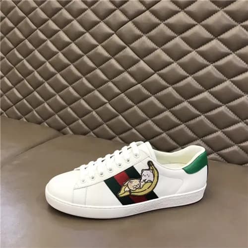 Gucci 2021 Men's Leather Sneakers,GUCS1526 - 구… - 1