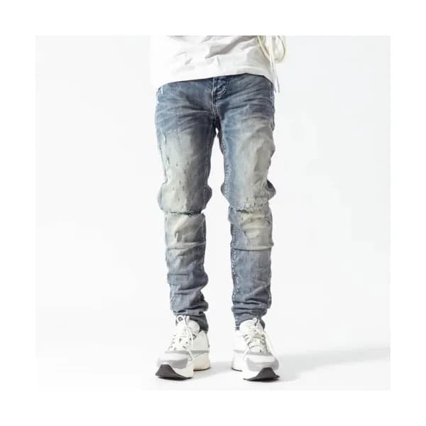 Amiri Mens Trendy Denim Pants Blue - 아미리 2021 남성 … - 1