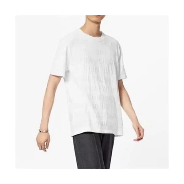 Louis vuitton Mm/Wm Logo Short Sleeved Tshirts Wh… - 1