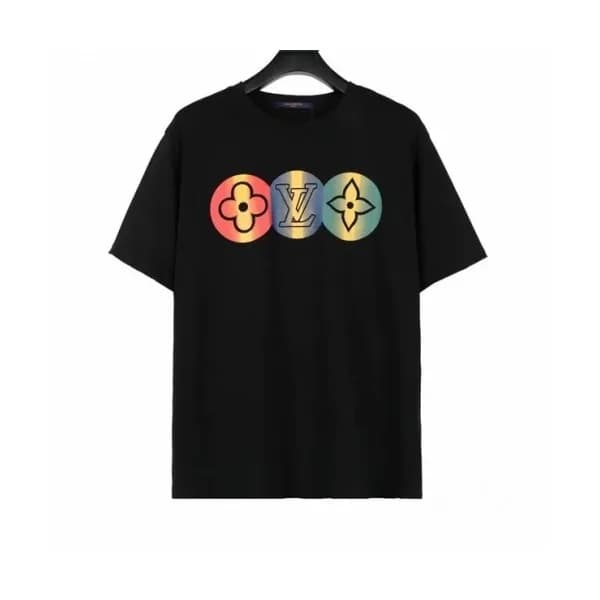Louis vuitton Mm/Wm Logo Short Sleeved Tshirts Wh… - 1