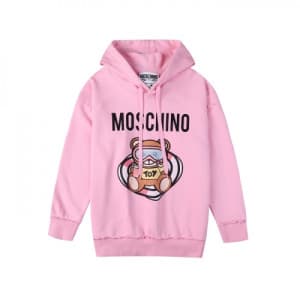 Moschino Mm/Wm Teddy Bear Cotton Hoodie Pink - 모스…