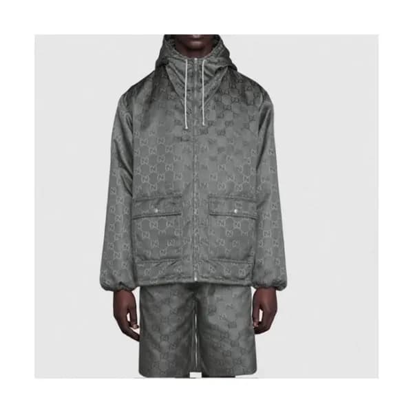 Gucci Mens Logo Casual Jackets Gray - 구찌 2021 남성 … - 1