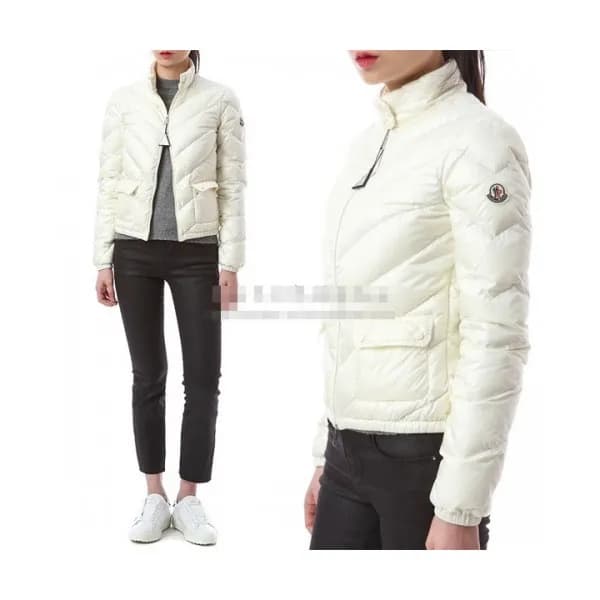 Moncler Womens Patch Logo Modern Duck Down Short… - 1