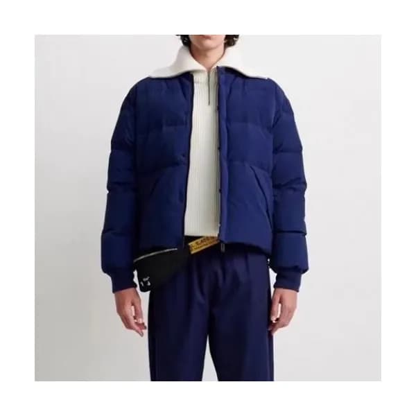 Off-White Mens Casual Down Padding Blue - 오프화이트 … - 1