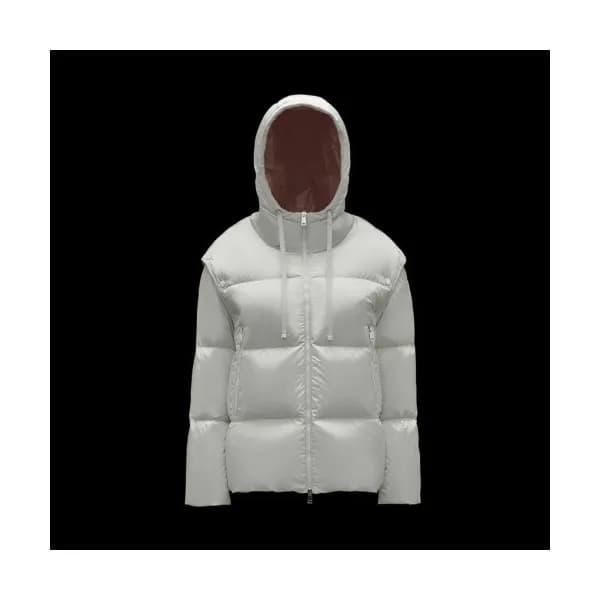 Moncler Womens Patch Logo Modern Duck Down Paddin… - 1