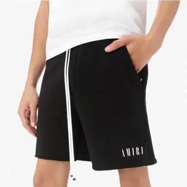 아미리 남성 캐쥬얼 블랙 반바지 - Mens Black Half-pants - amir03… - 1