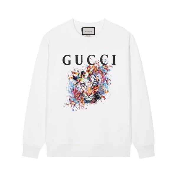 구찌 남성 캐쥬얼 화이트 맨투맨 - Gucci Mens White Tshirts - Guc… - 1