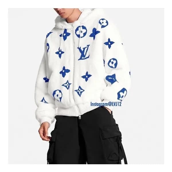 루이비통 남성 캐쥬얼 화이트 자켓 - Louis vuitton Mens White Jack… - 1