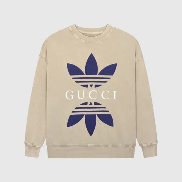 구찌 남성 캐쥬얼 베이지 맨투맨 - Gucci Mens Beige Tshirts - Gu0… - 1