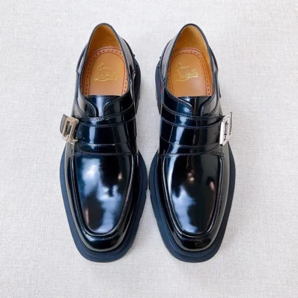 크리스챤 루부탱 남성 블랙 옥스퍼드 - Christian Loubutin Mens Blac… - 1