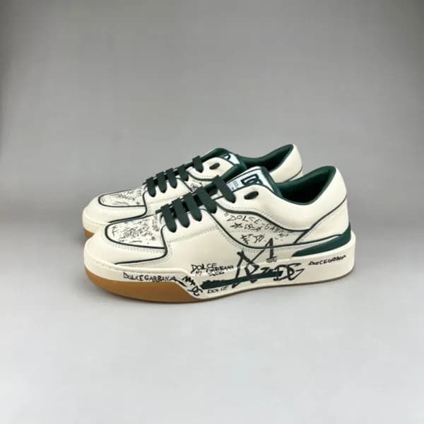 돌체앤가바나 남성 그린 스니커즈 - Dolc& Gabbana Mens Green Sneak… - 1