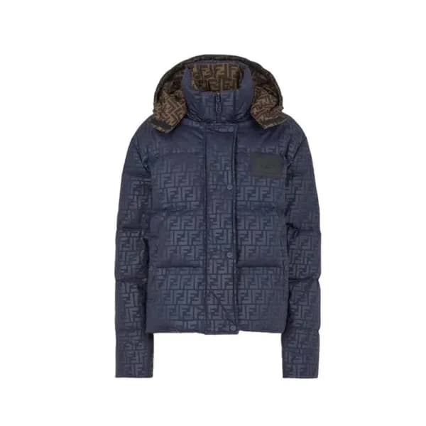 펜디 여성 구스다운 네이비 패딩 - Fendi Womens Navy Padding - fe… - 1