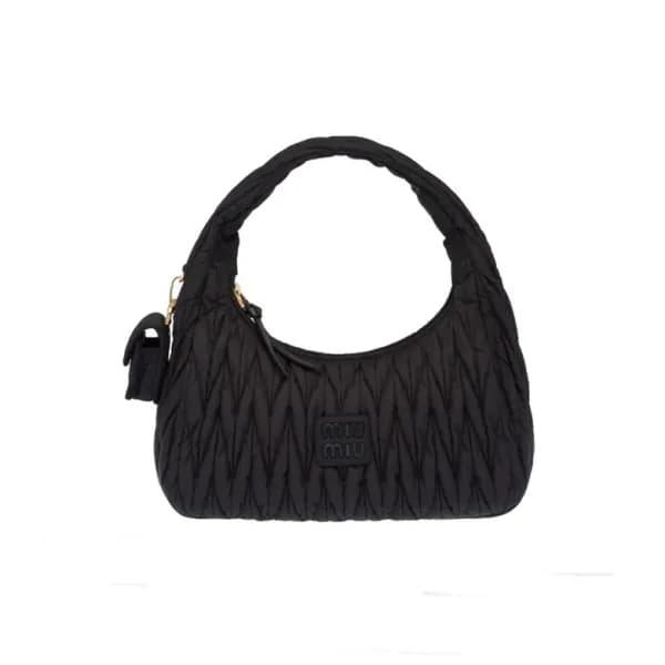 미우미우 여성 블랙 토트백 - Miumiu Womens Black Tote Bag - mi… - 1