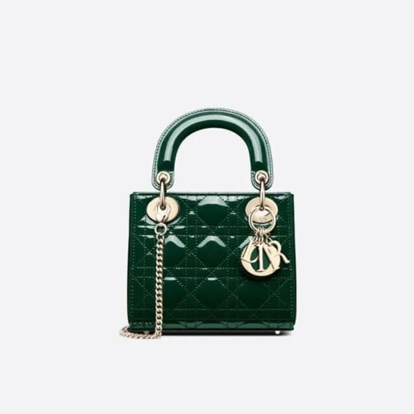 디올 여성 그린 레이디백 - Dior Womens Green Lady Bag - di223… - 1