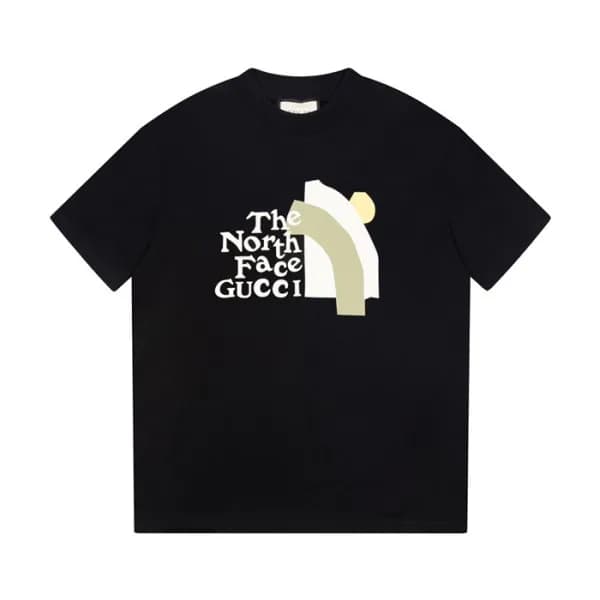 구찌 남/녀 블랙 크루넥 반팔티 - Gucci Unisex Black Short sleev… - 1