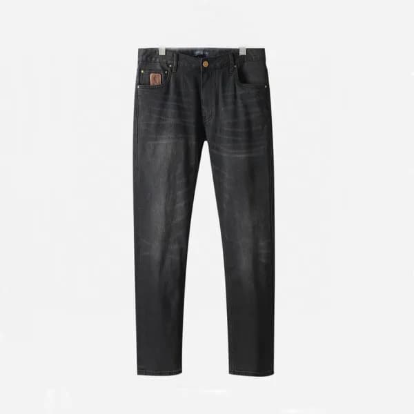 루이비통 남성 캐쥬얼 블랙 청바지 - Louis vuitton Mens Black Jean… - 1