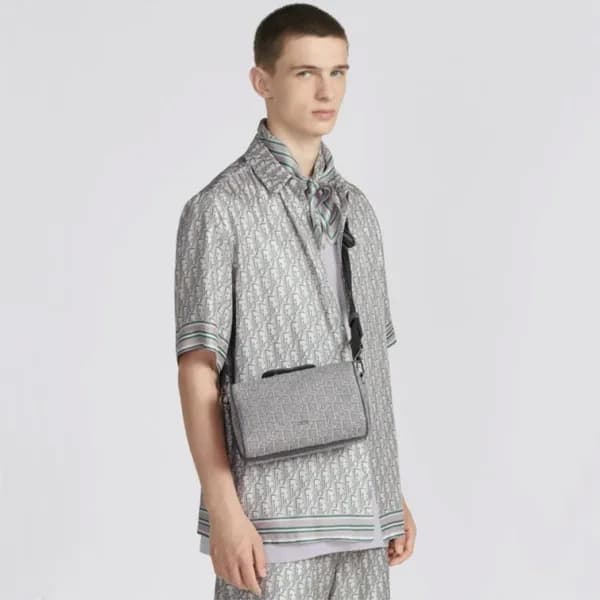 디올 남성 그레이 크로스백 - Dior Mens Gray Cross Bag - di349x - 1