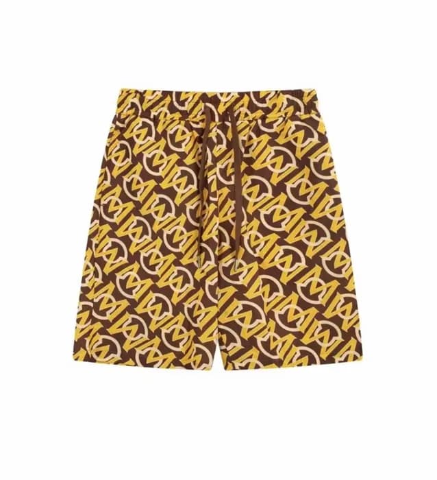 몽클레어 남성 캐쥬얼 옐로우 반바지 - Moncler Mens Yellow Half-pan… - 1