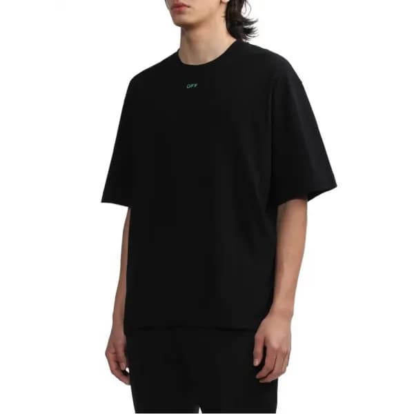 베트멍 남/녀 트렌디 블랙 반팔티 - Vetements Unisex Black Tshirt… - 1
