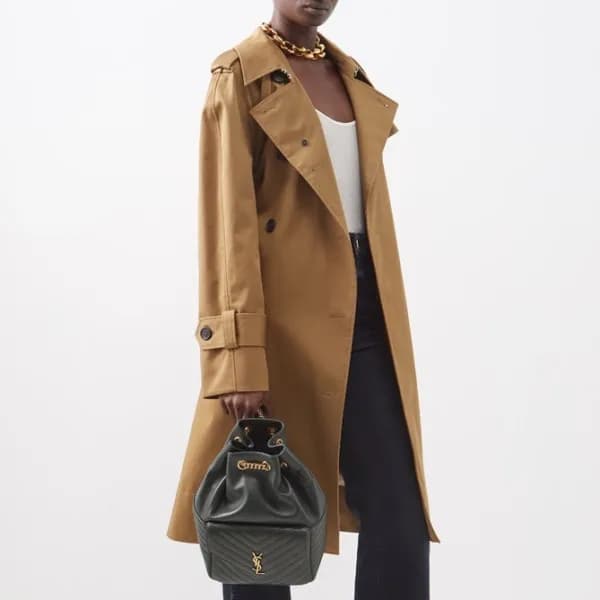 입생로랑 여성 카키 백팩 - Saint Laurent Womens Khaki Back Pa… - 1