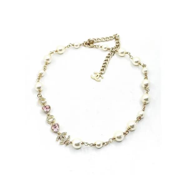 샤넬 여성 이니셜 목걸이 - Chanel Womens Gold Necklace - acc1… - 1