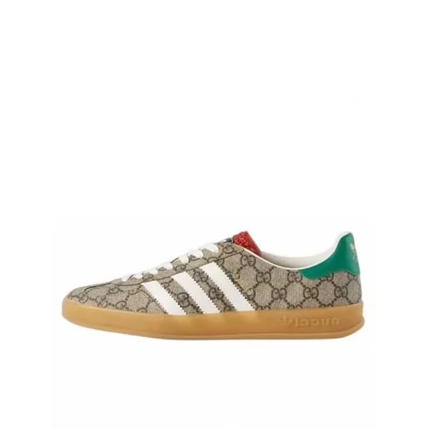 구찌 남/녀 베이지 스니커즈 - Gucci Unisex Beige Sneakers- gu8… - 1