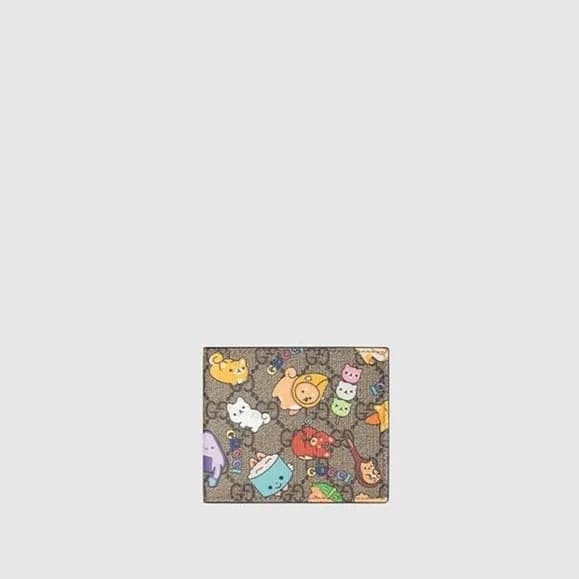 구찌 남/녀 수프림 애니멀 프린트 카드 케이스 지갑 【매장-80만원대】 - Gucci Un… - 1