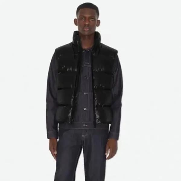 버버리 남성 블랙 베스트 - Burberry Mens Black Vest - bu348x - 1