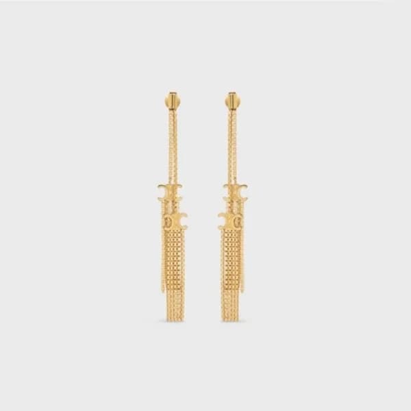 셀린느 여성 골드 이어링 - Celine Womens Gold Earring - acc83…