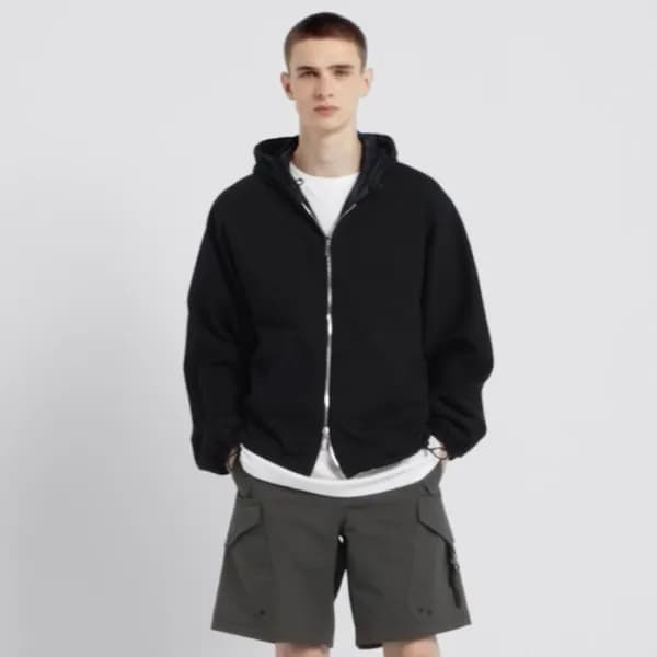 디올 남성 블랙 양면 자켓 - Dior Mens Black Jackets - dic214x - 1